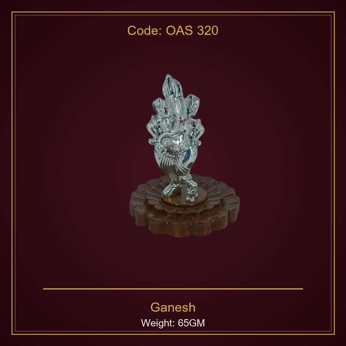 999 Silver Ganesh