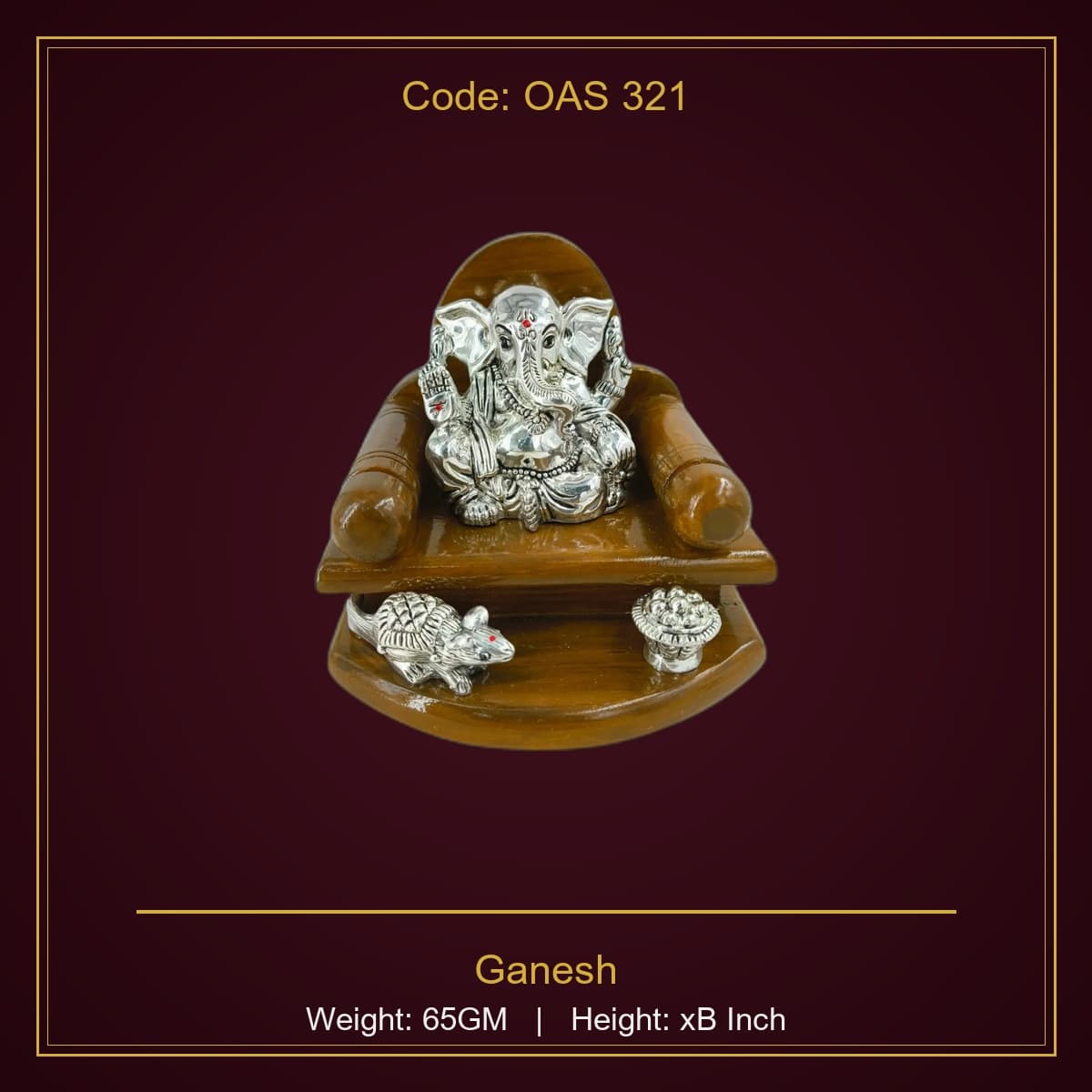 999 Silver Ganesh