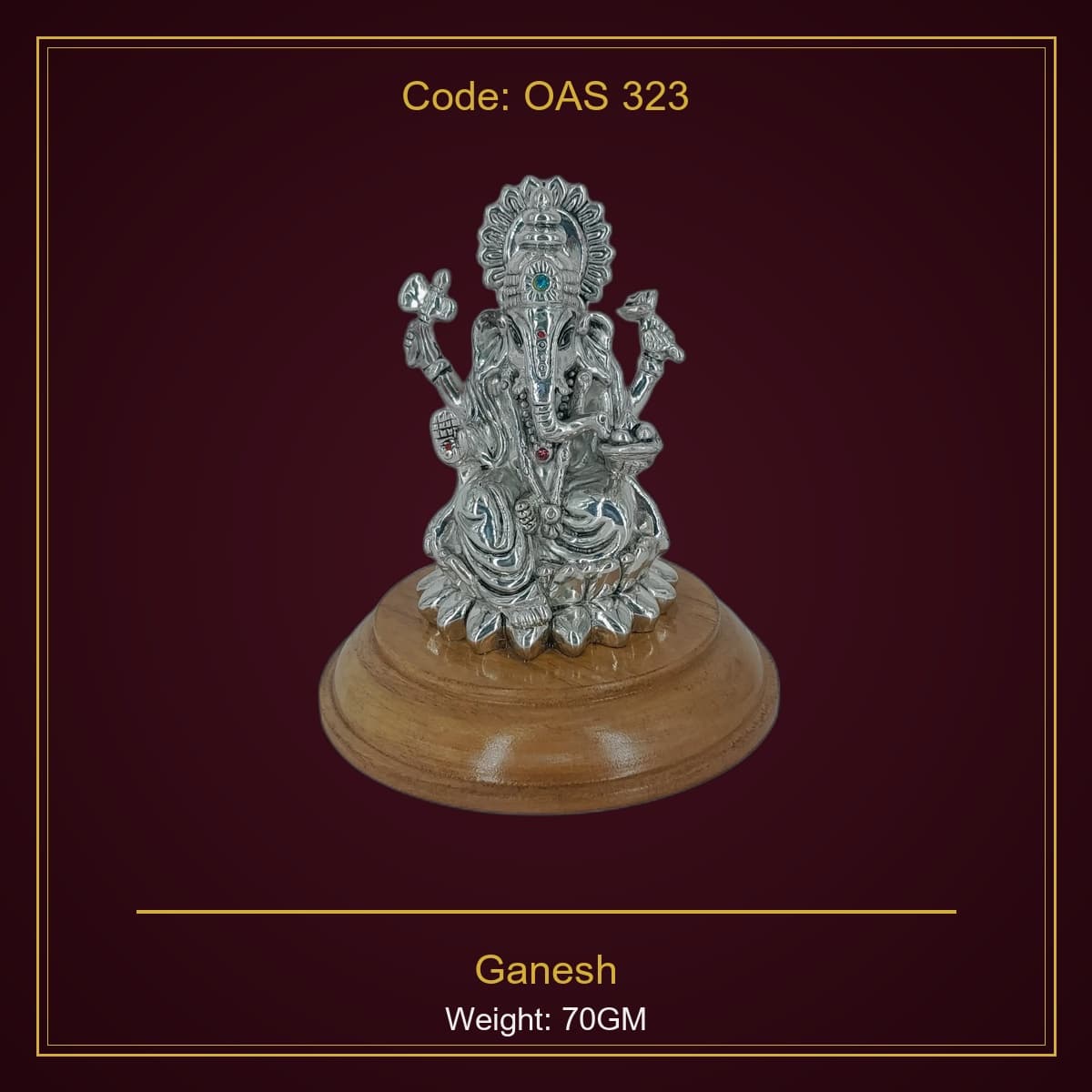 999 Silver Ganesh