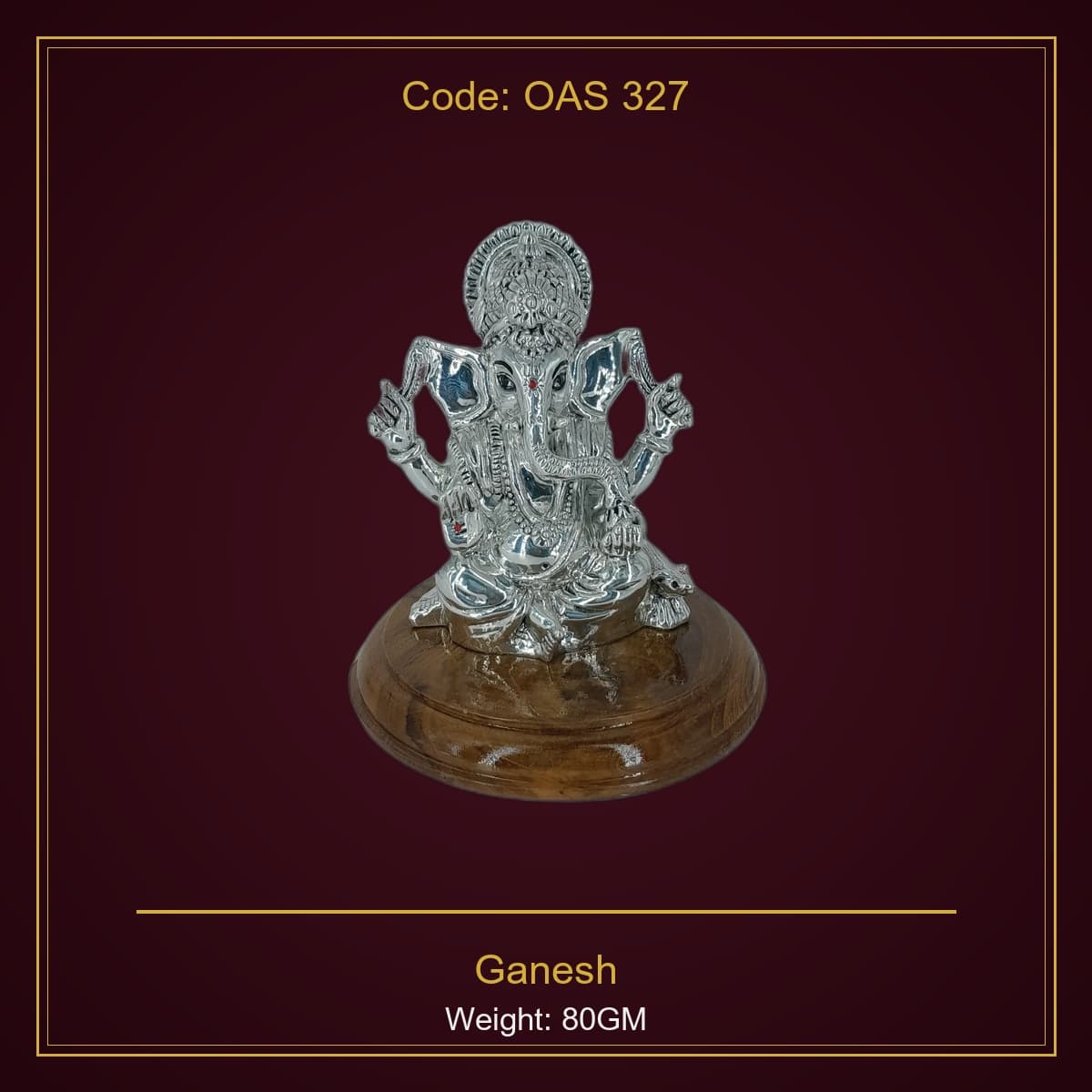 999 Silver Ganesh