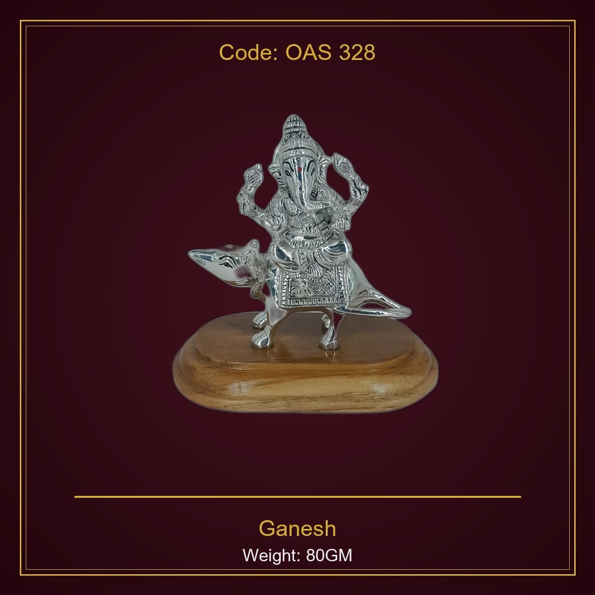 999 Silver Ganesh