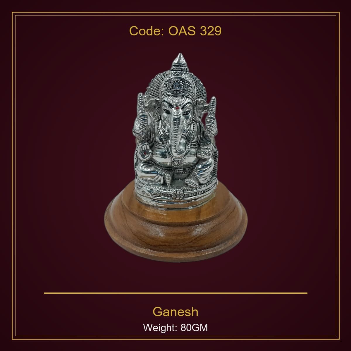 999 Silver Ganesh