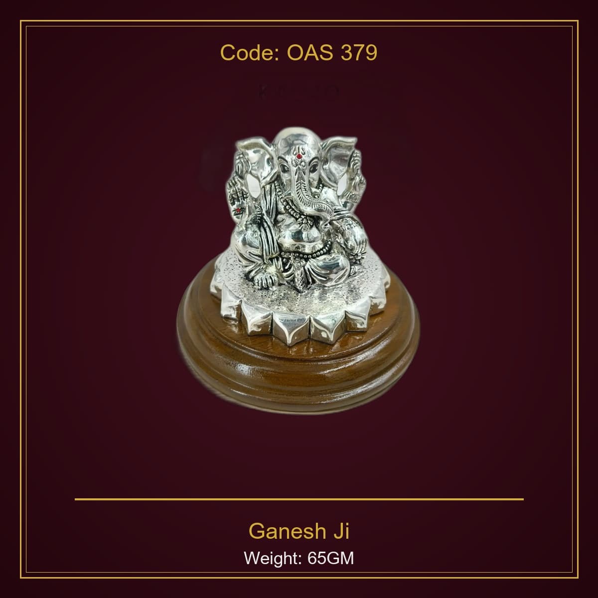 999 Silver Ganesh Ji