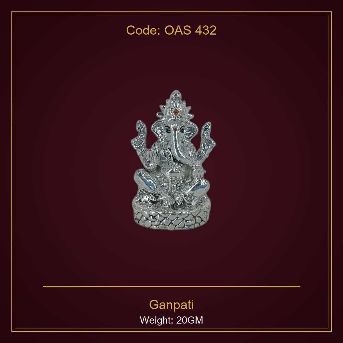 999 Silver Ganpati