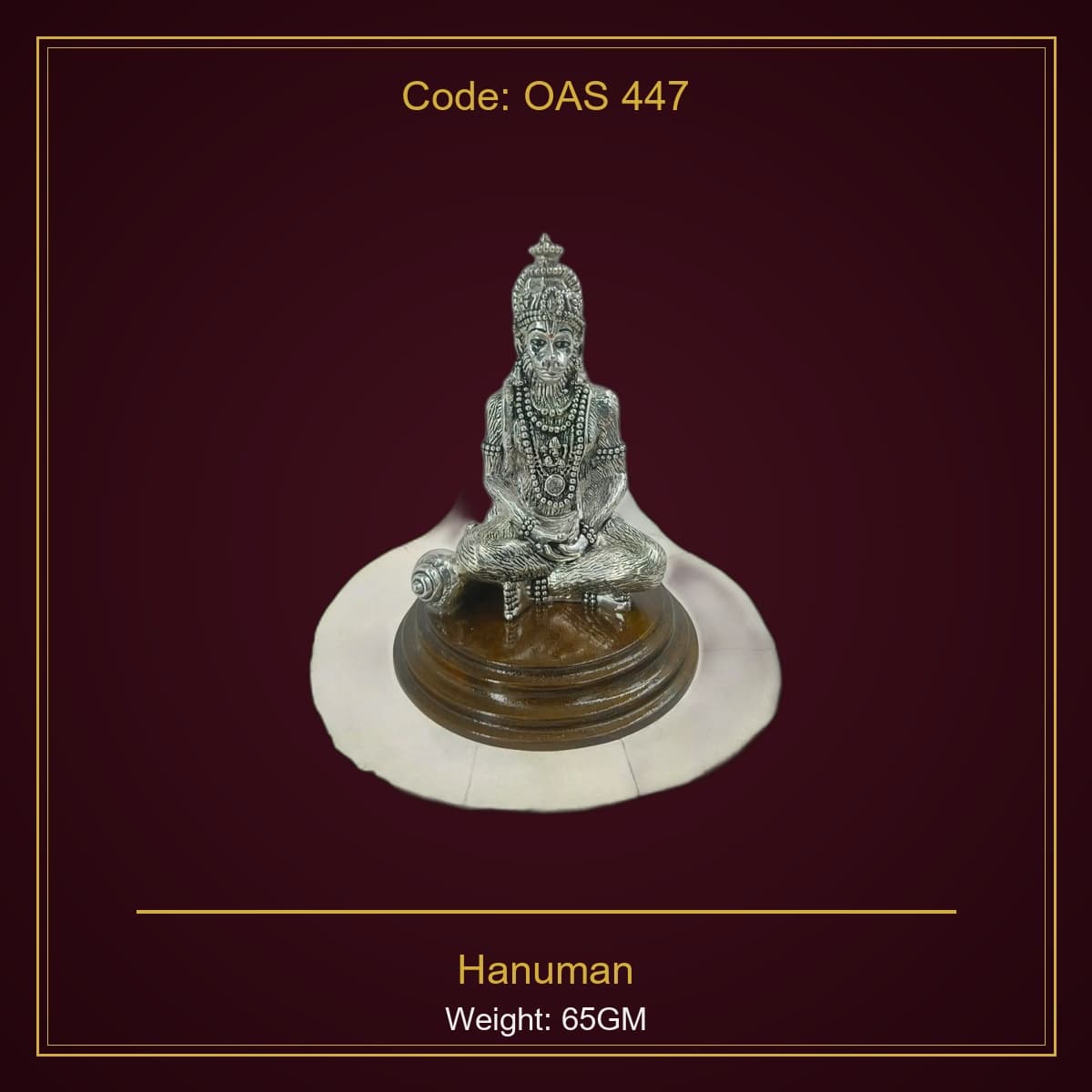 999 Silver Hanuman