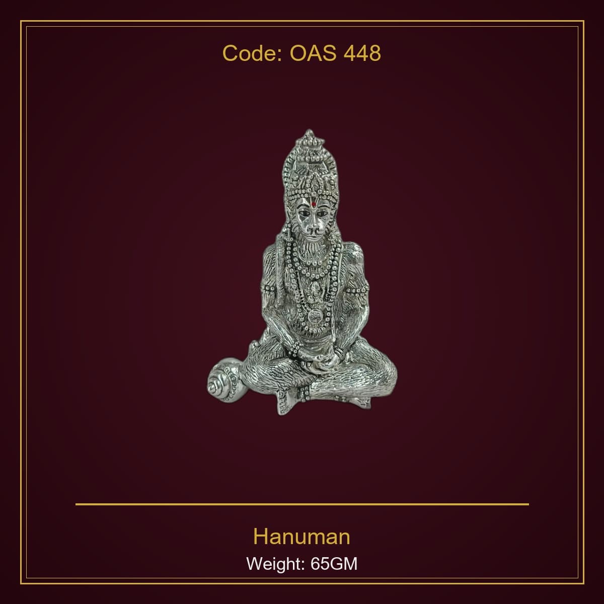 999 Silver Hanuman