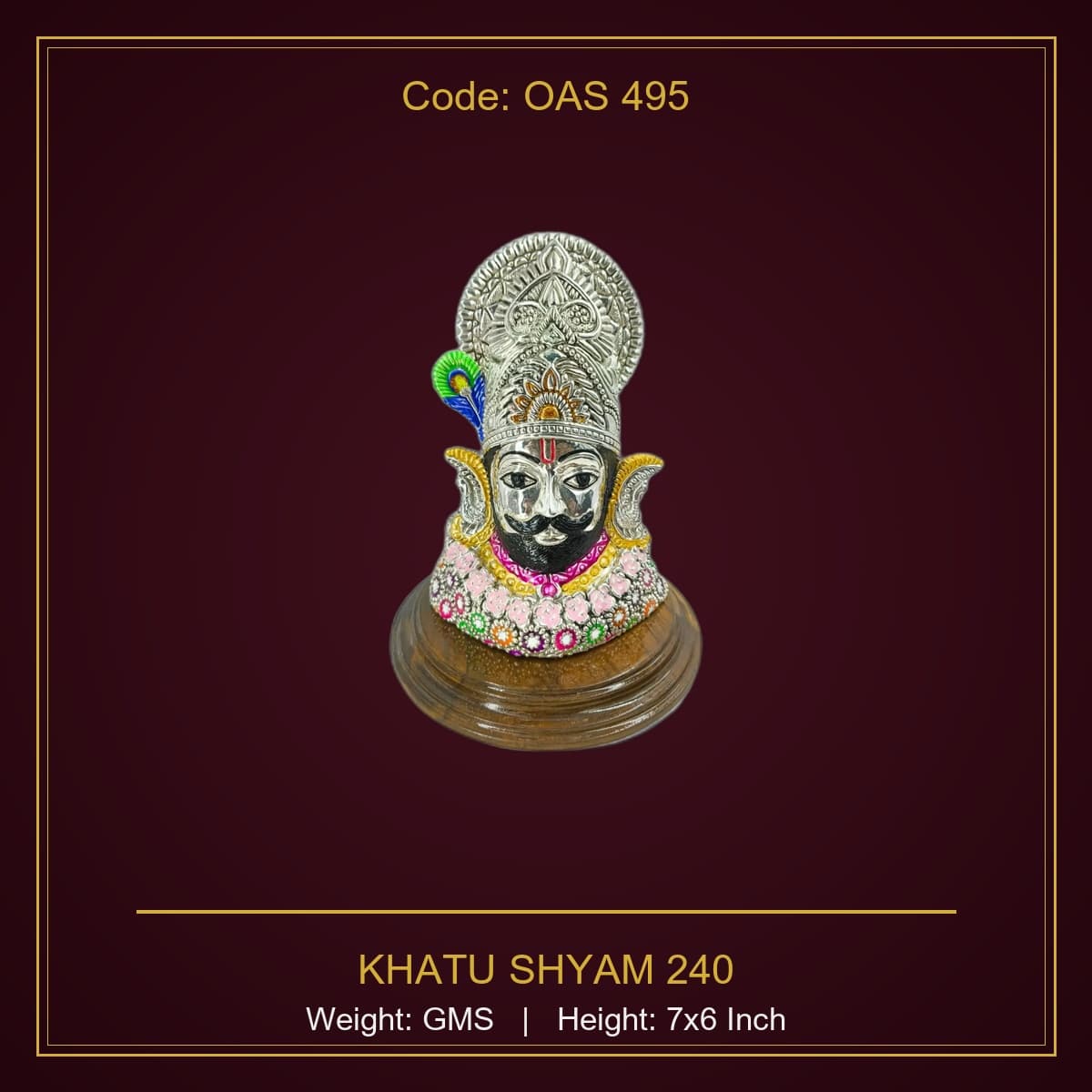 999 Silver Khatu Shyam