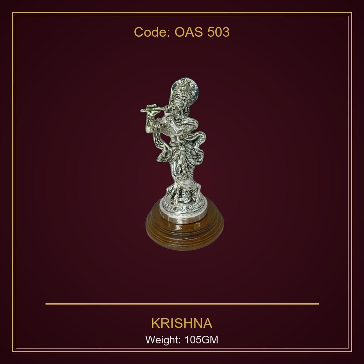 999 Silver Krishna