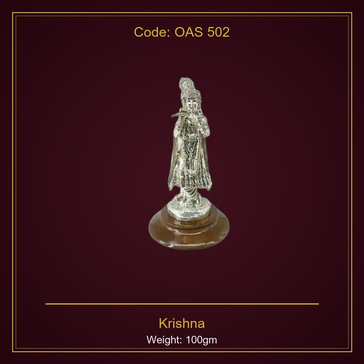 999 Silver Krishna