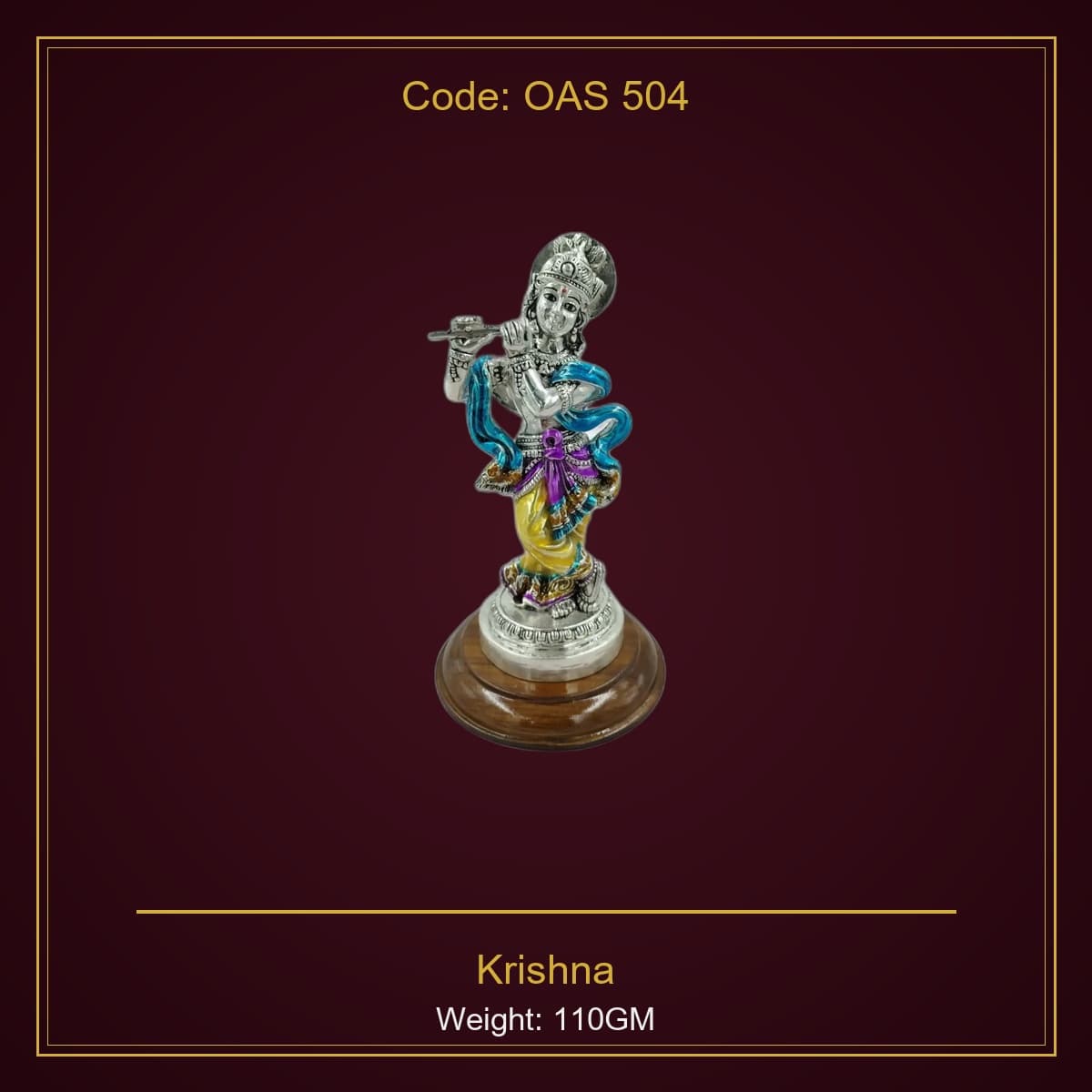 999 Silver Krishna