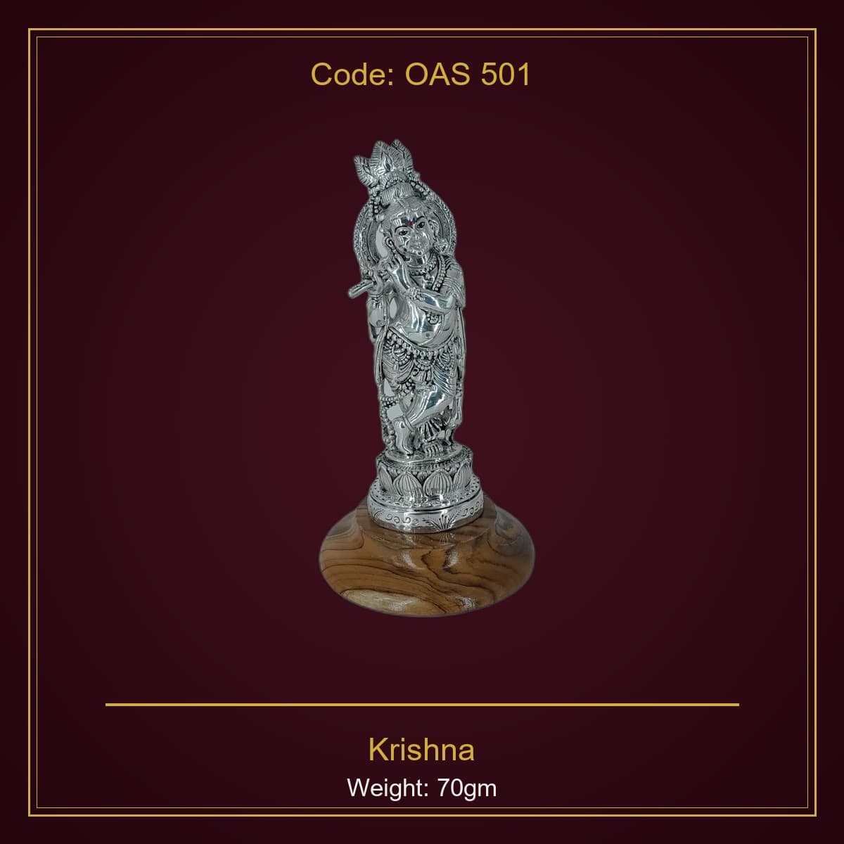 999 Silver Krishna