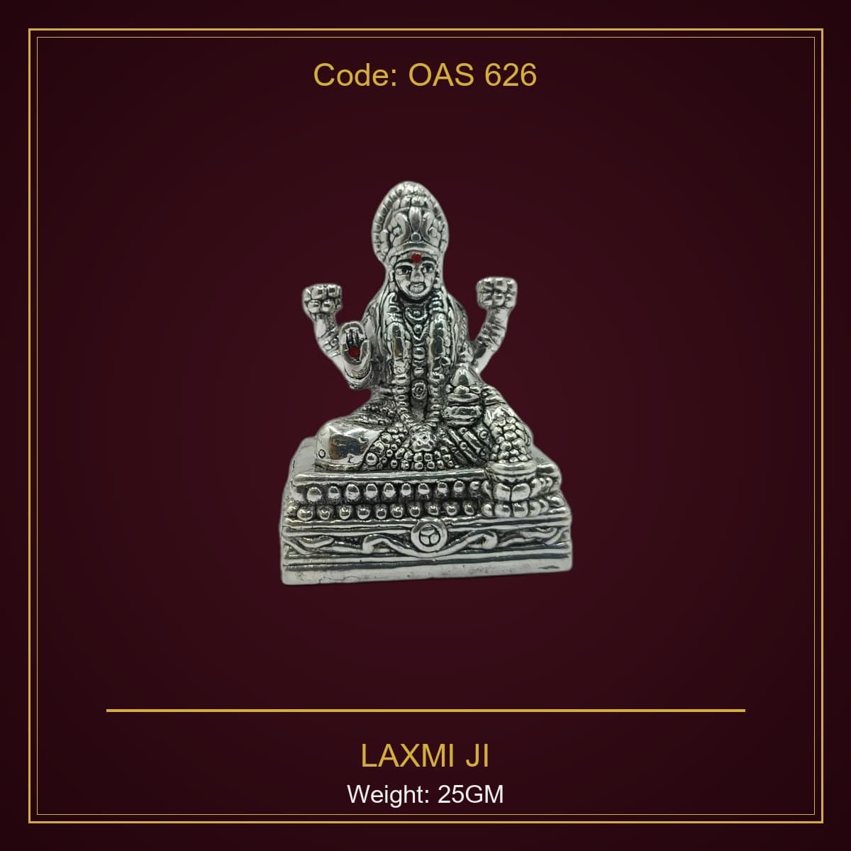 999 Silver Laxmi Ji