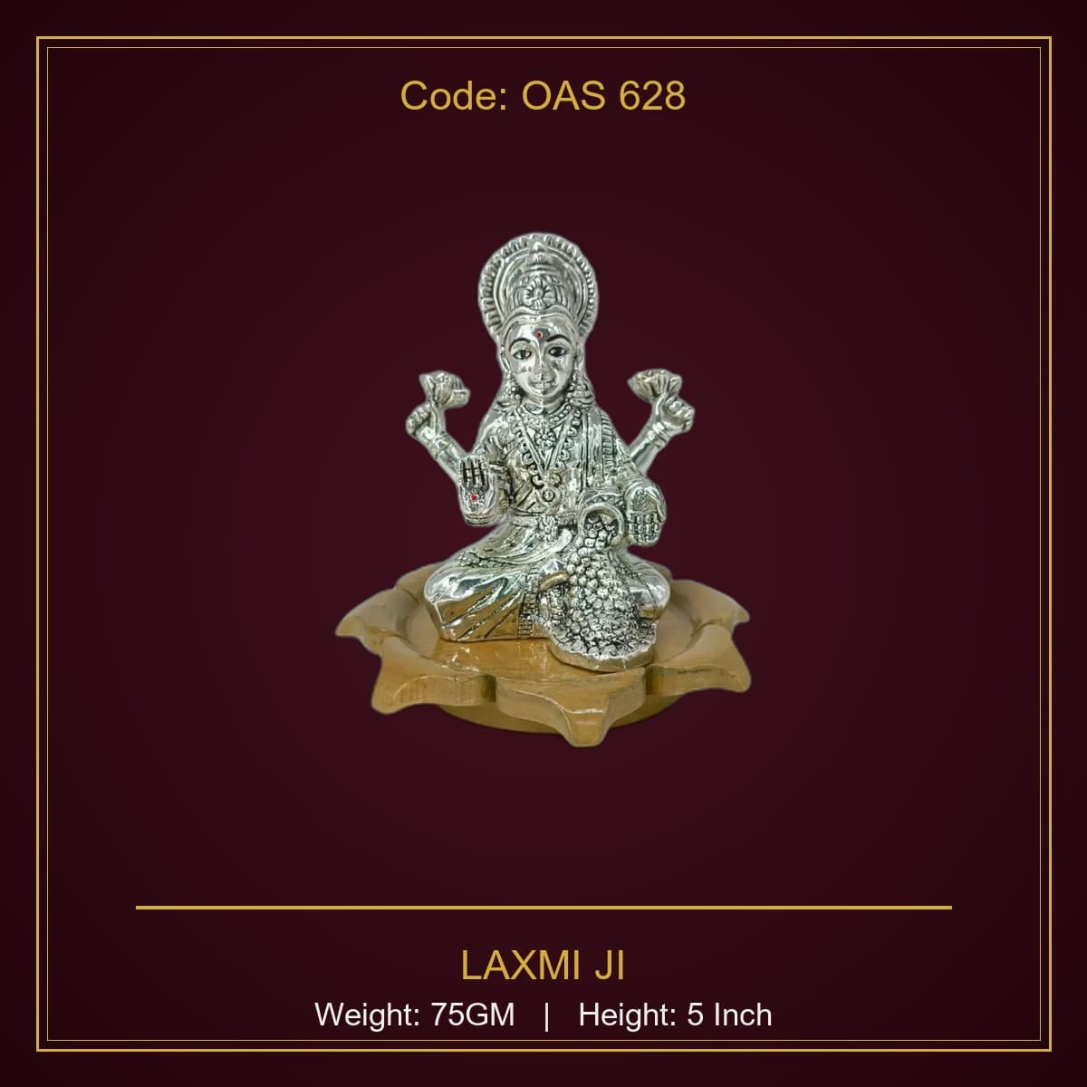999 Silver Laxmi Ji