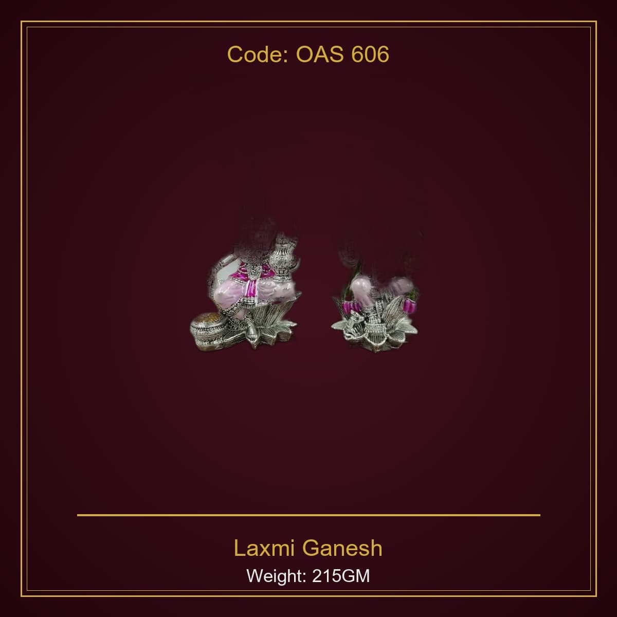 999 Silver Laxmi Ganesh