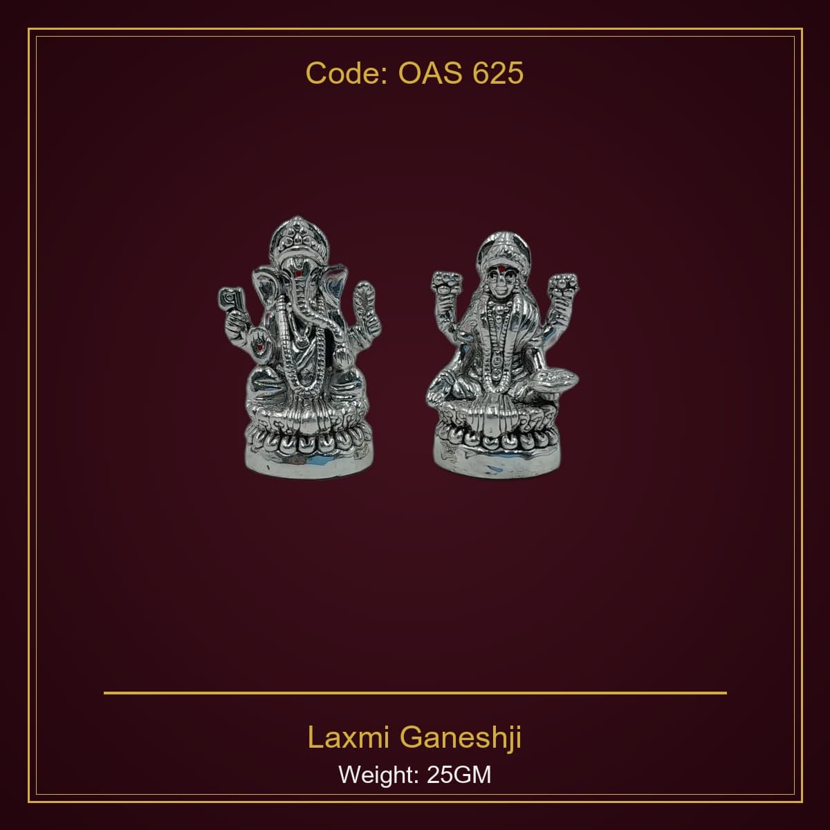 999 Silver Laxmi Ganeshji