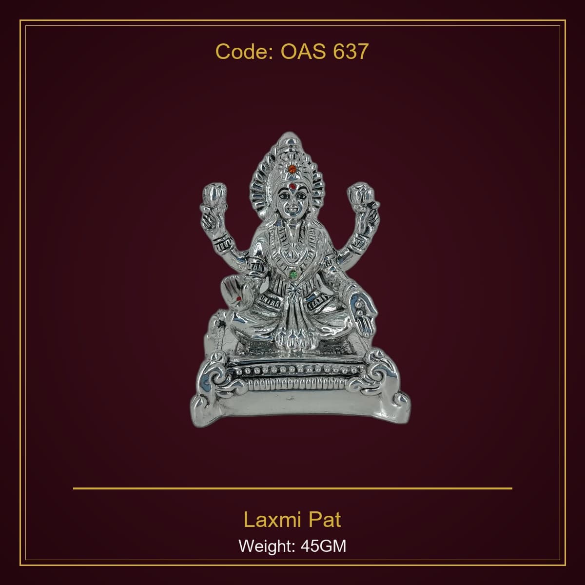 999 Silver Laxmi Pat