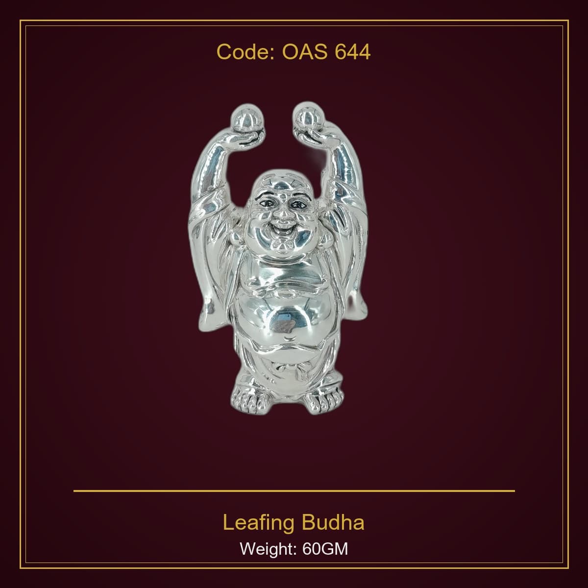 999 Silver Leafing Budha