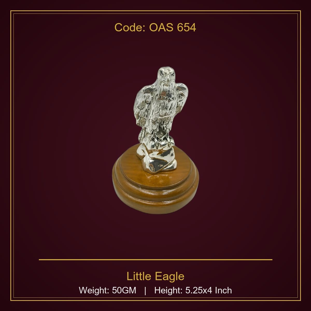 999 Silver Little Eagle
