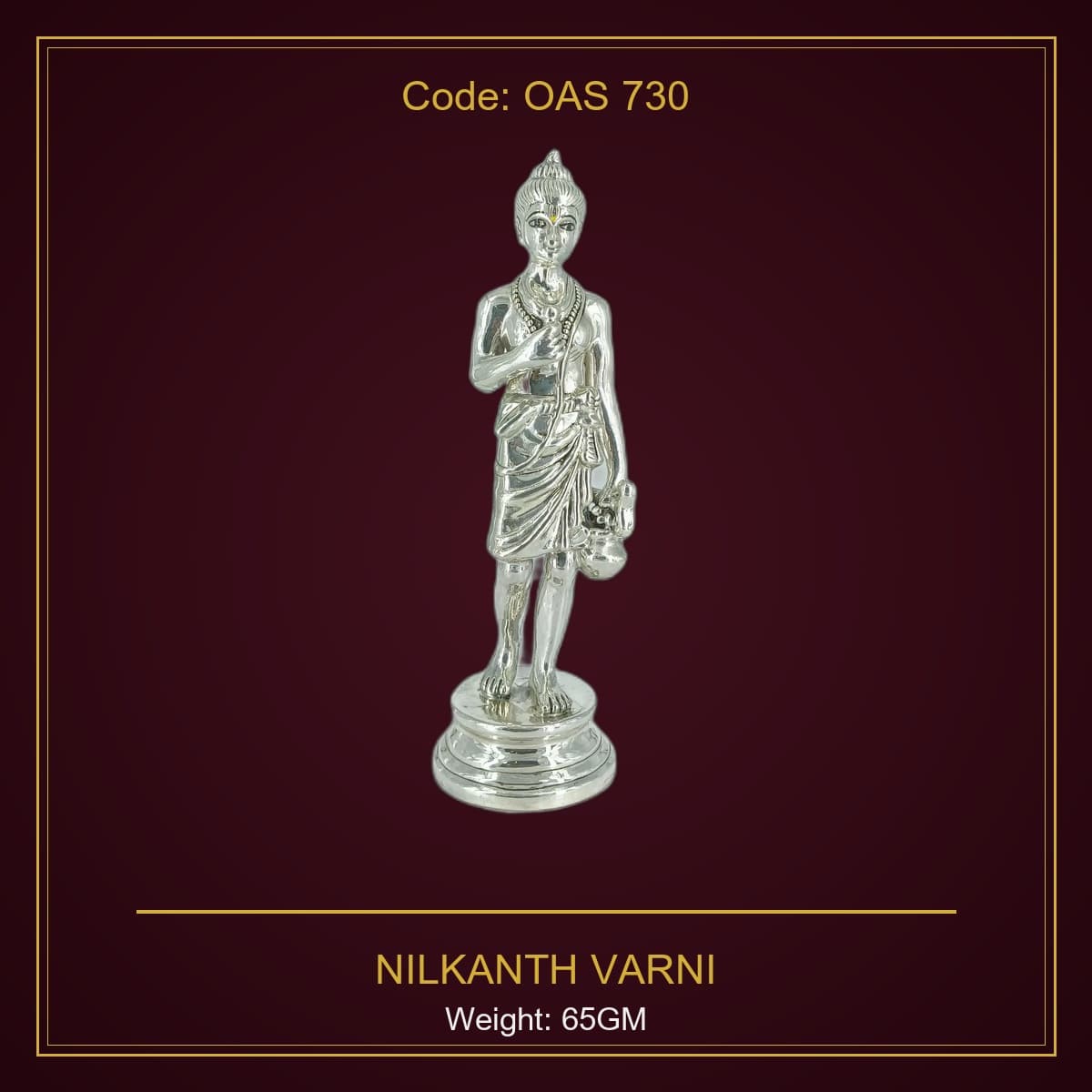 999 Silver Nilkanth Varni