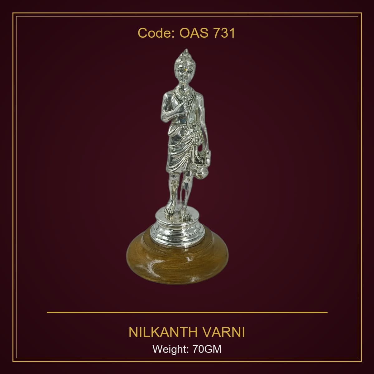 999 Silver Nilkanth Varni