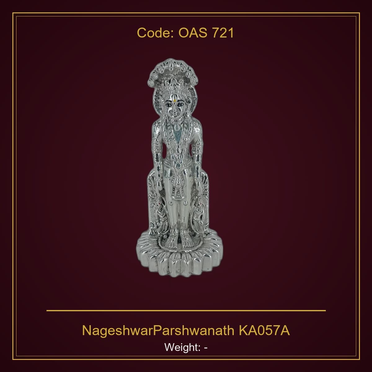 999 Silver NageshwarParshwanath