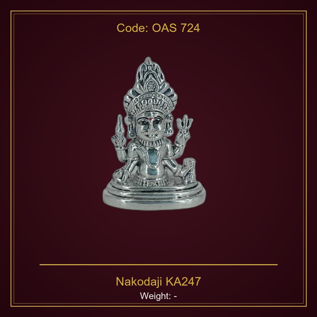 999 Silver Nakodaji