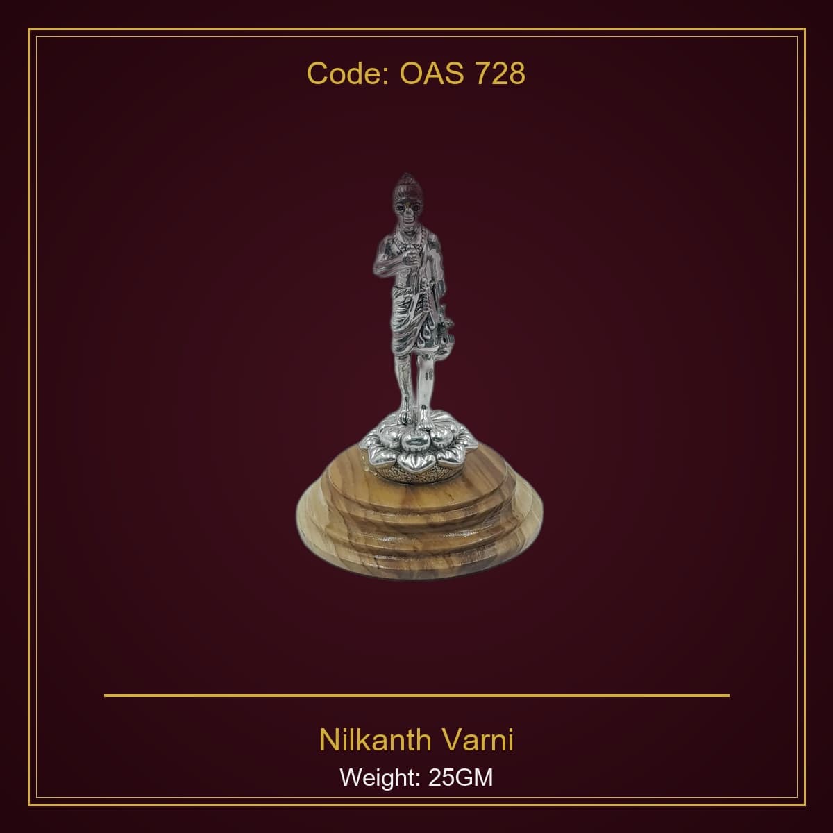 999 Silver Nilkanth Varni