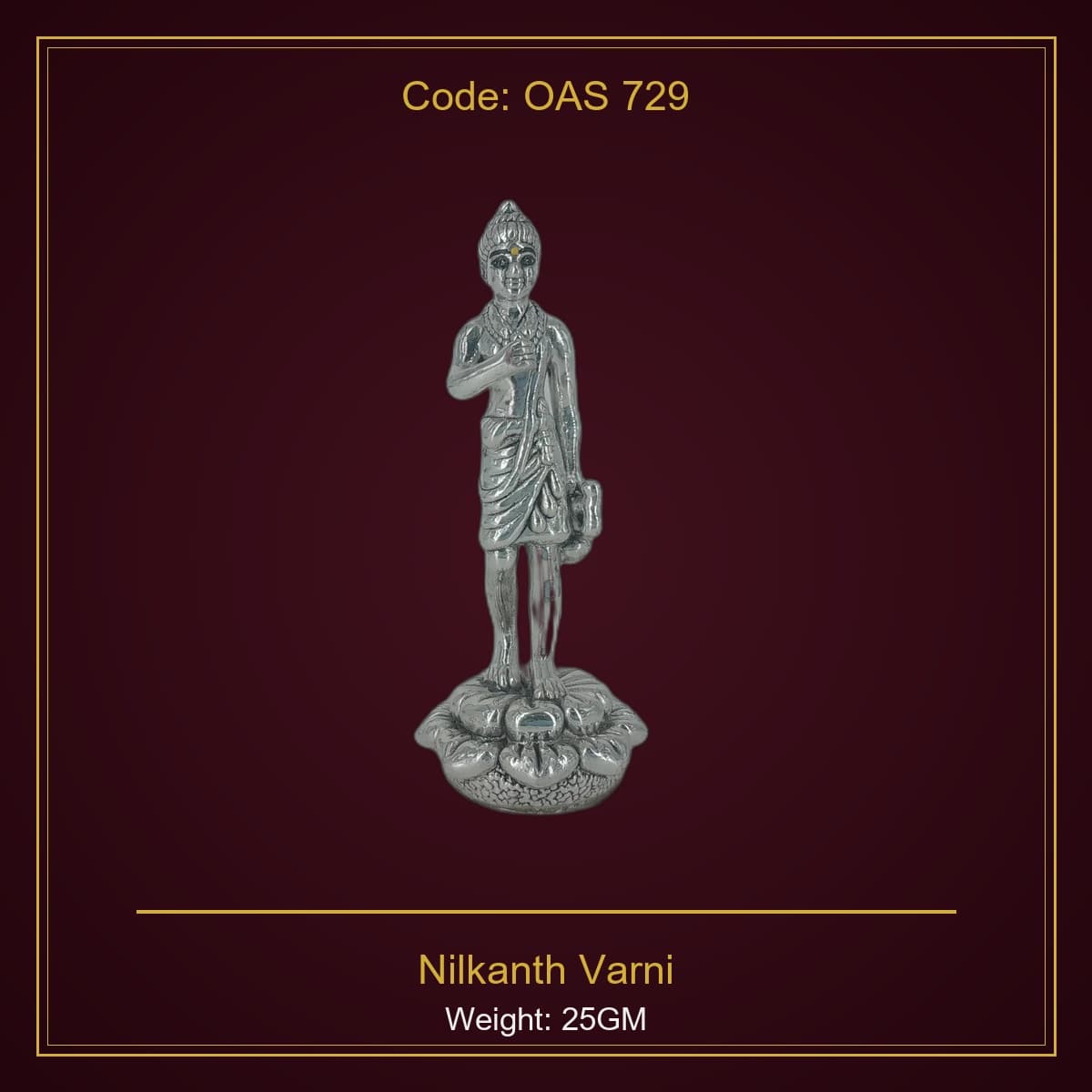 999 Silver Nilkanth Varni