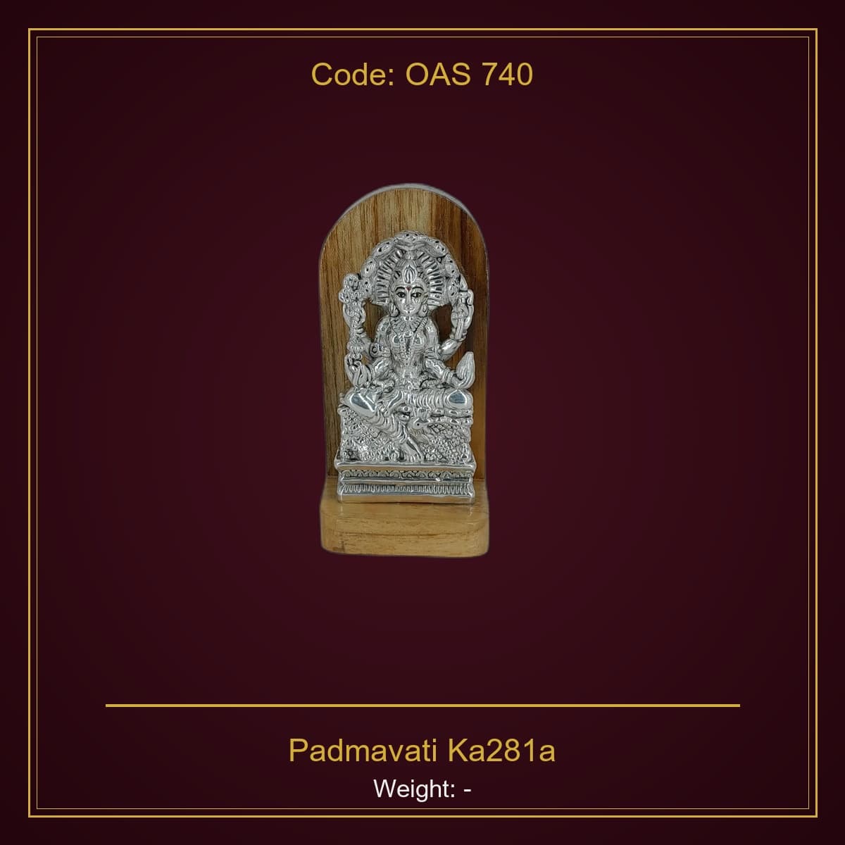 999 Silver Padmavati