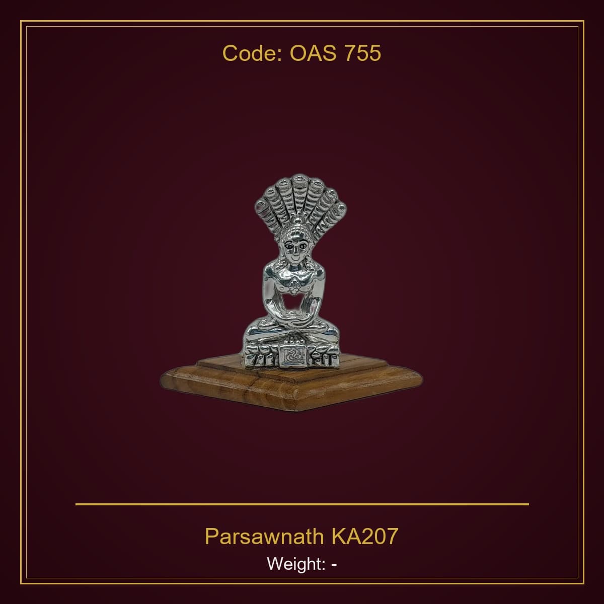 999 Silver Parsawnath