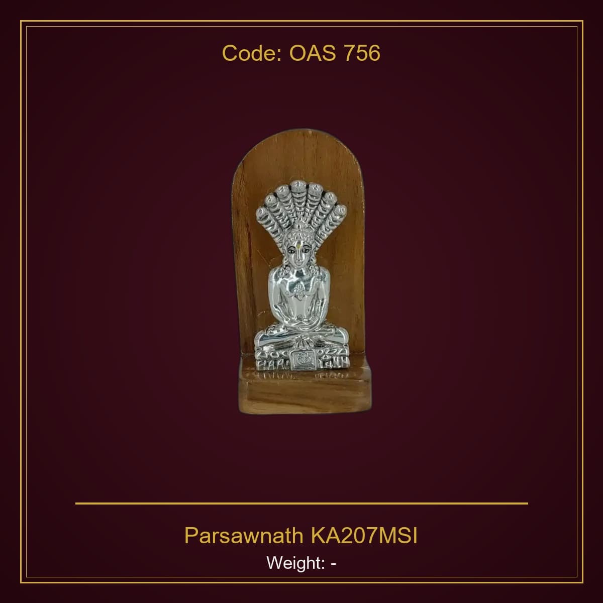 999 Silver Parsawnath