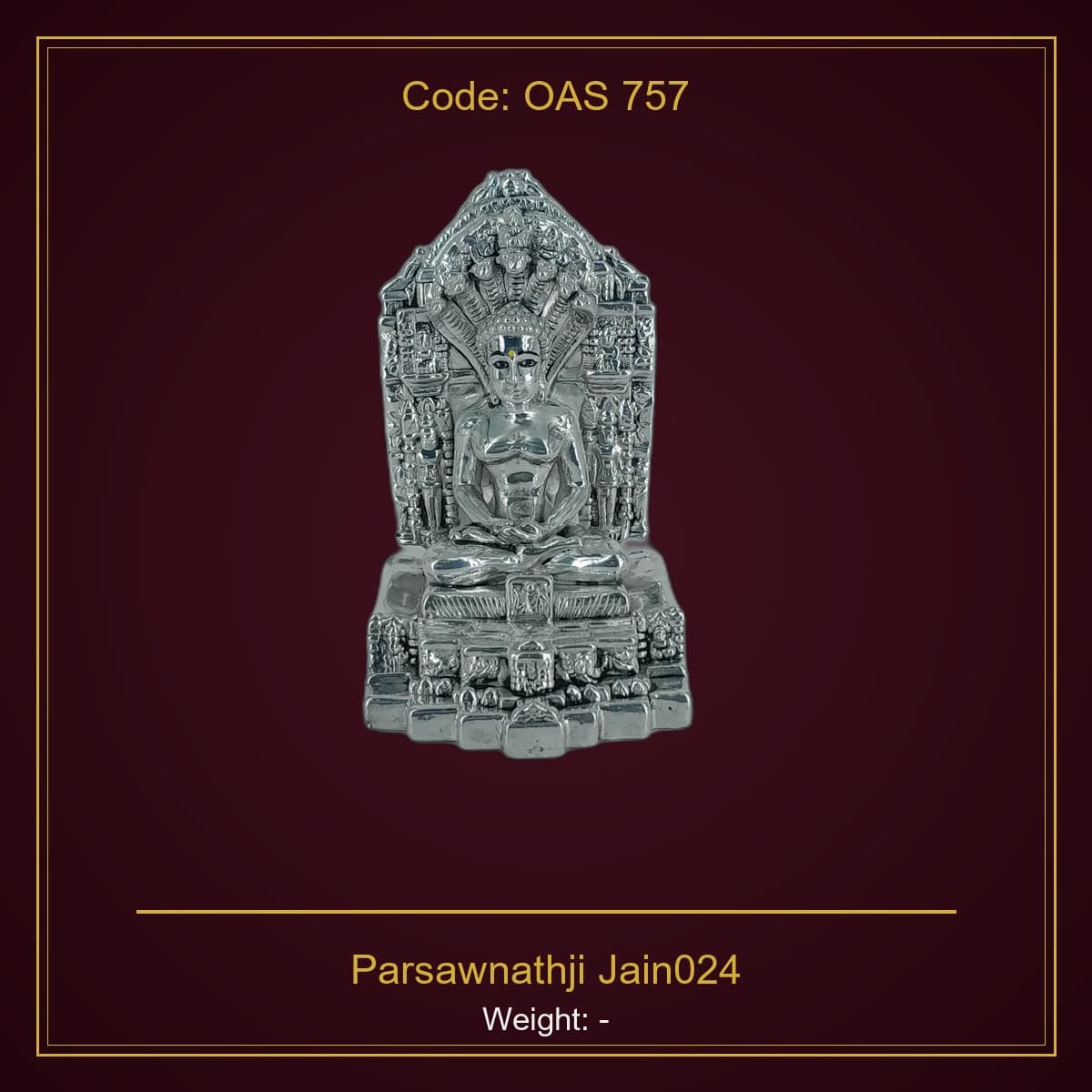 999 Silver Parsawnathji