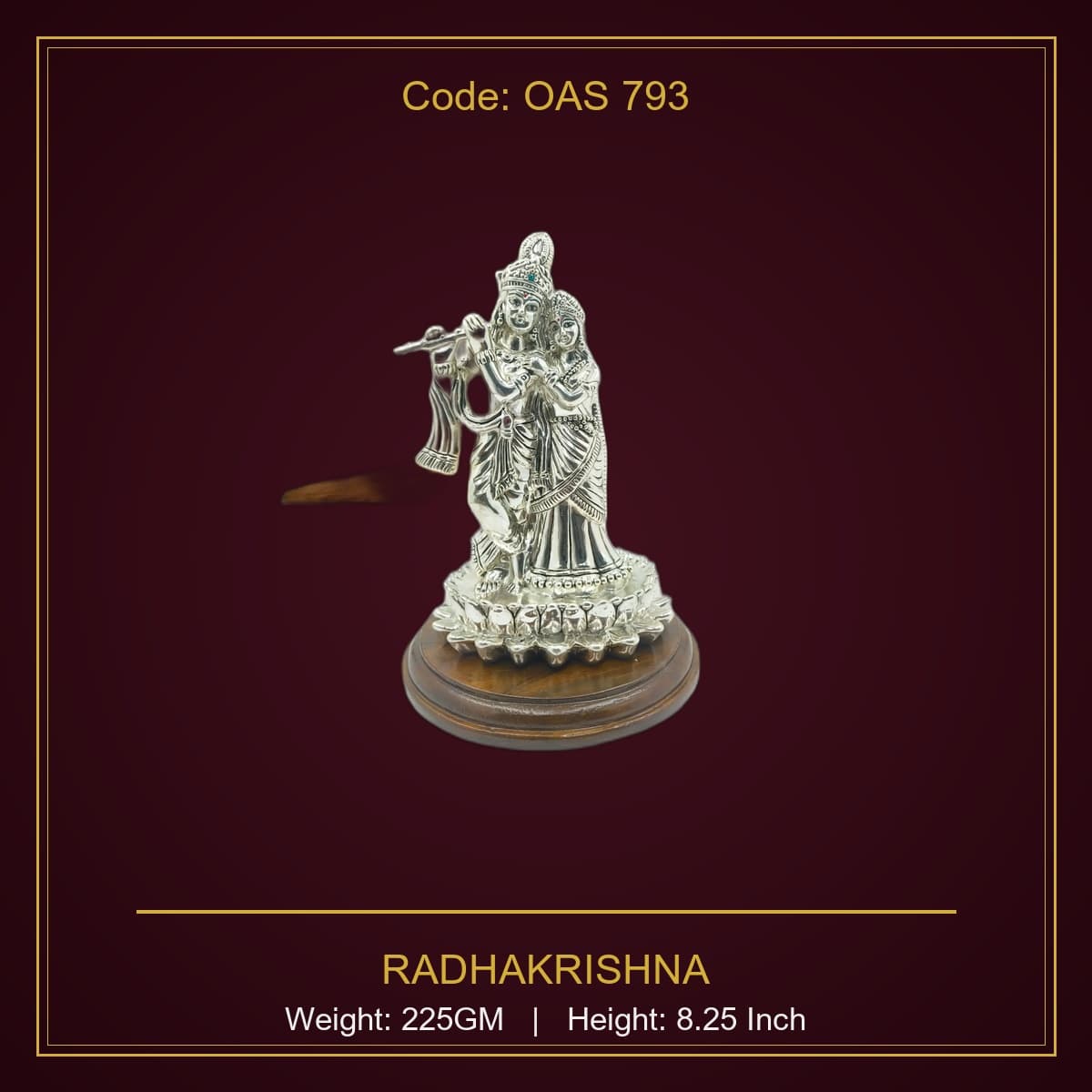 999 Silver Radhakrishna