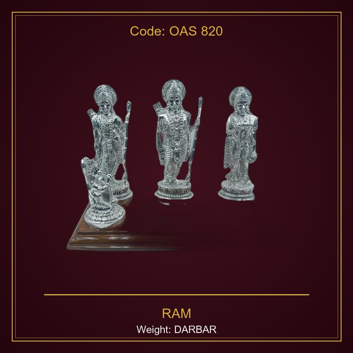 999 Silver Ram Darbar