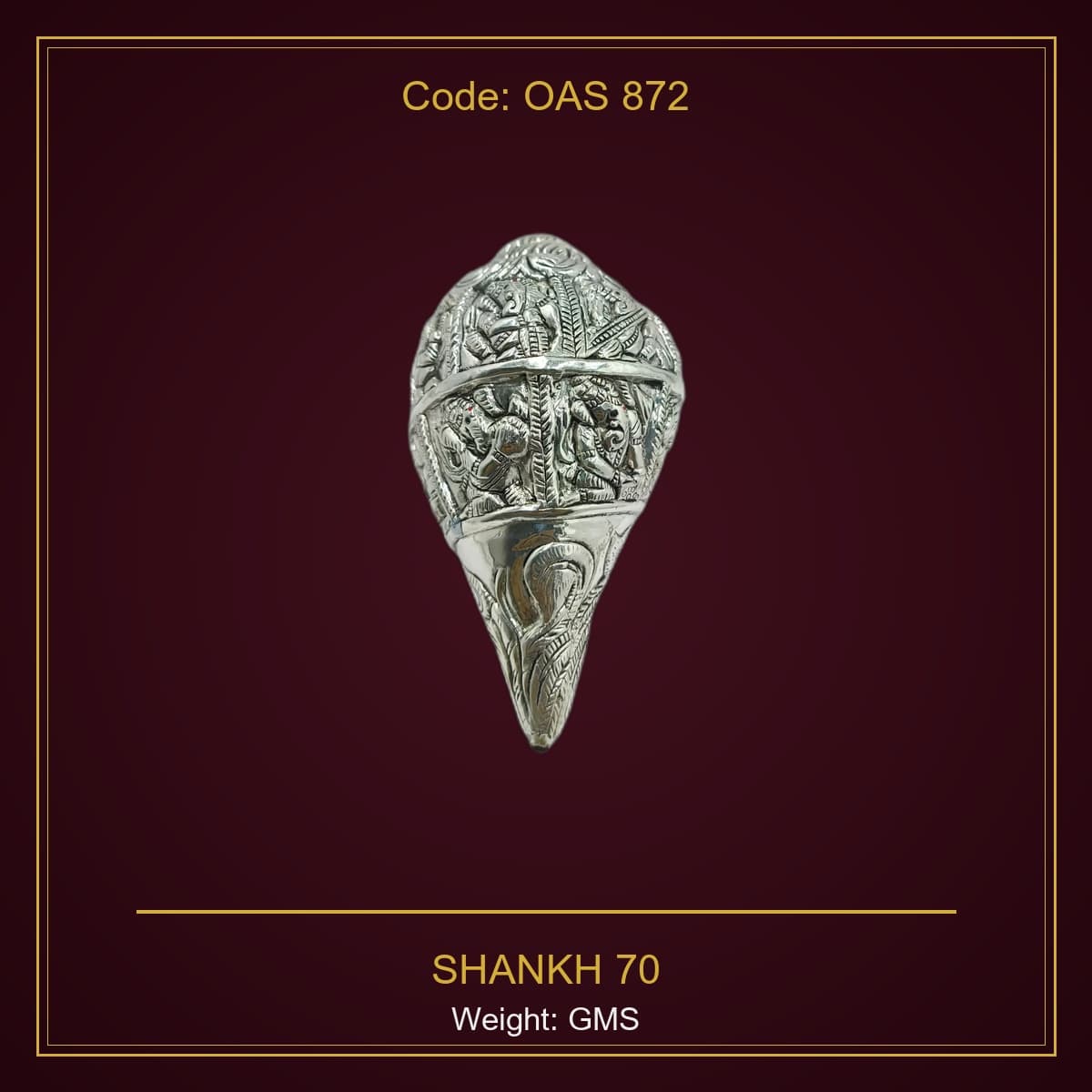 999 Silver Shankh