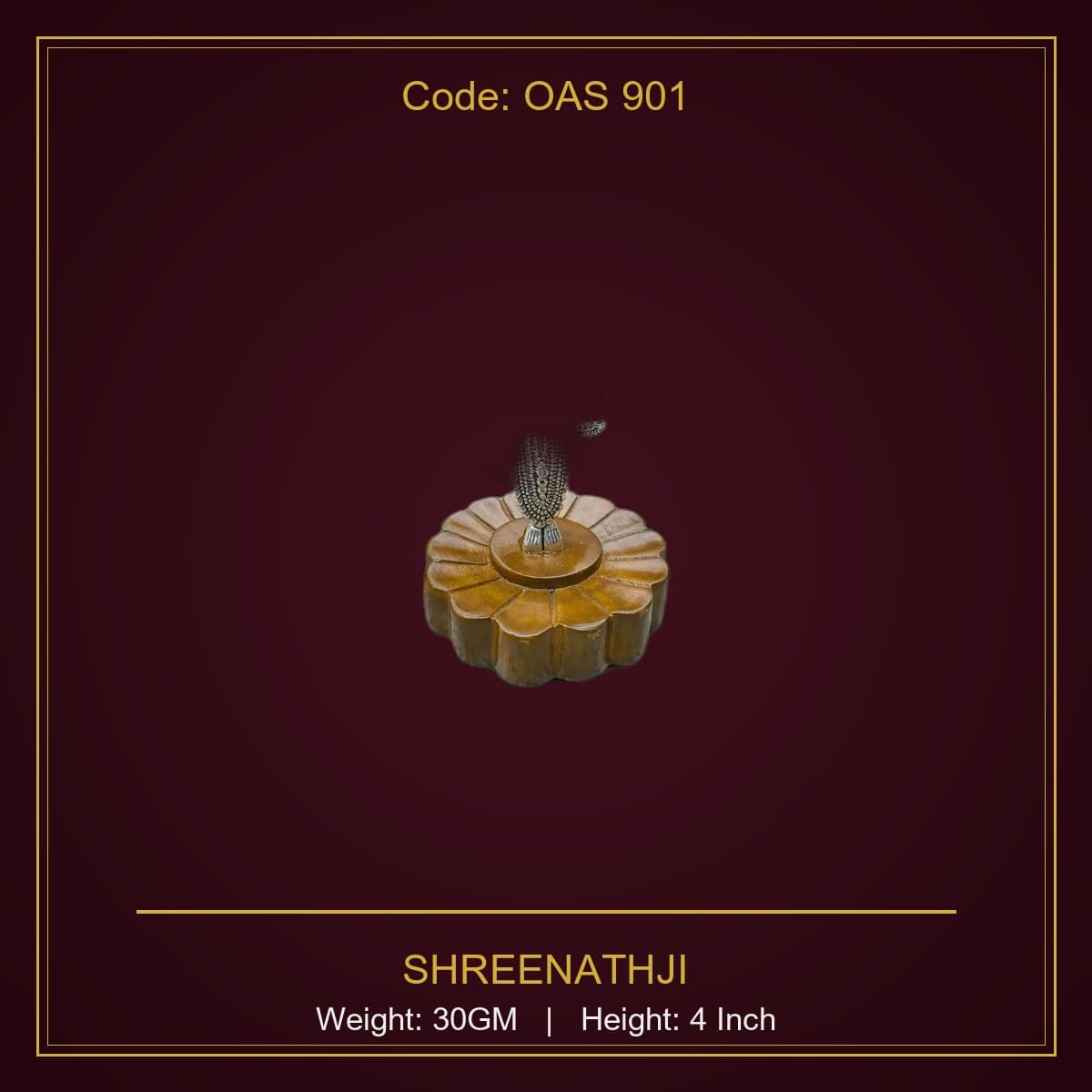 999 Silver Shreenathji