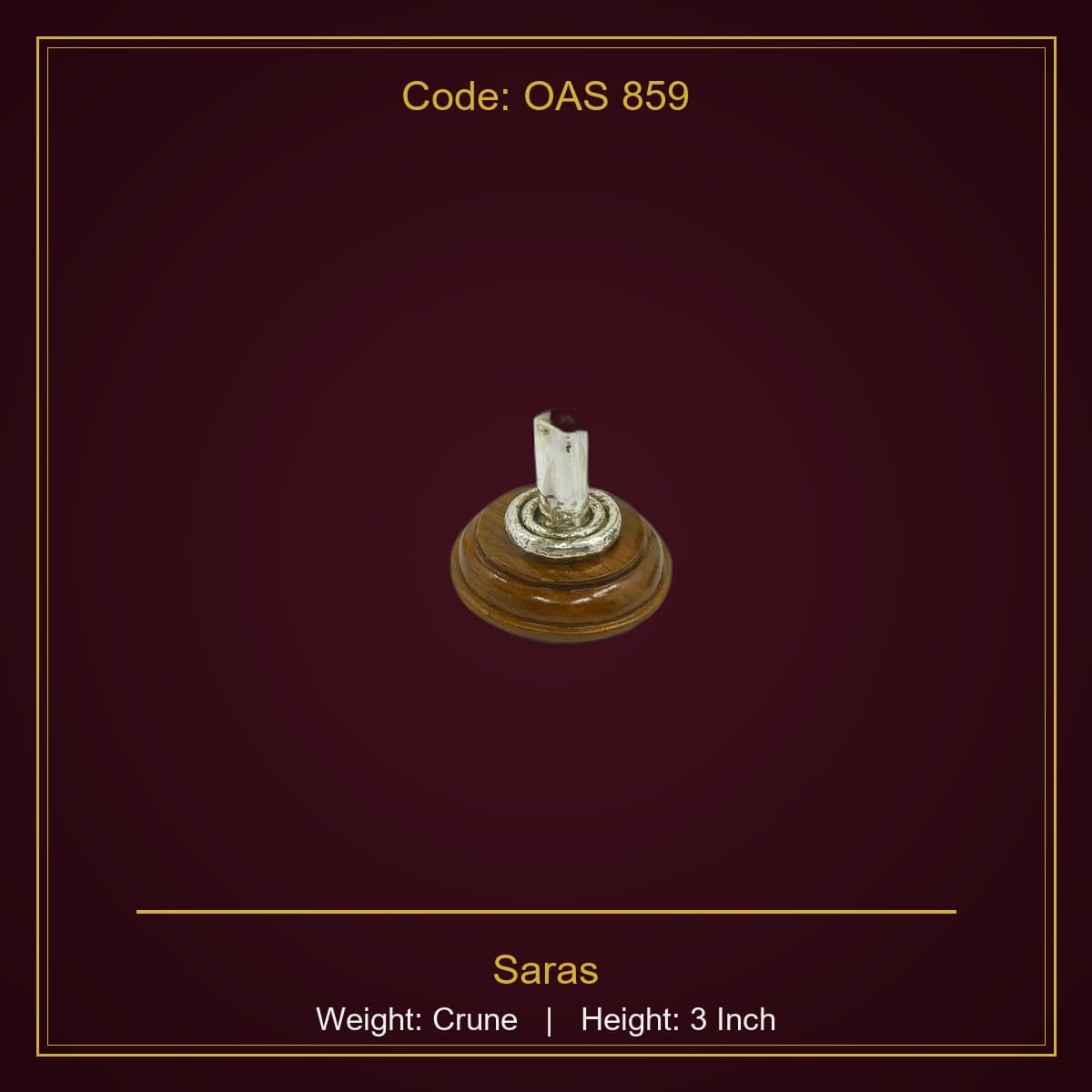 999 Silver Saras Crune