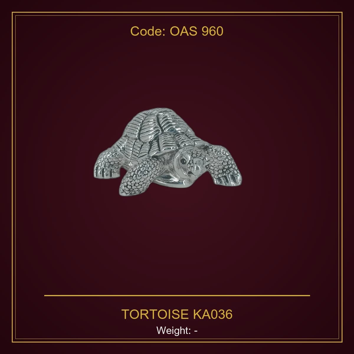 999 Silver Tortoise