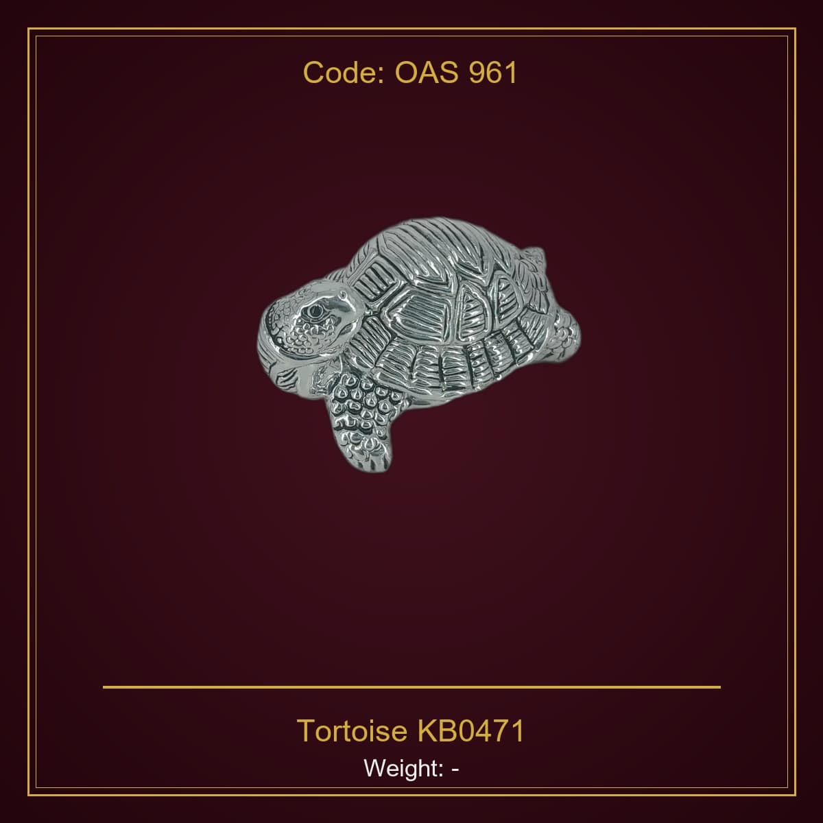 999 Silver Tortoise