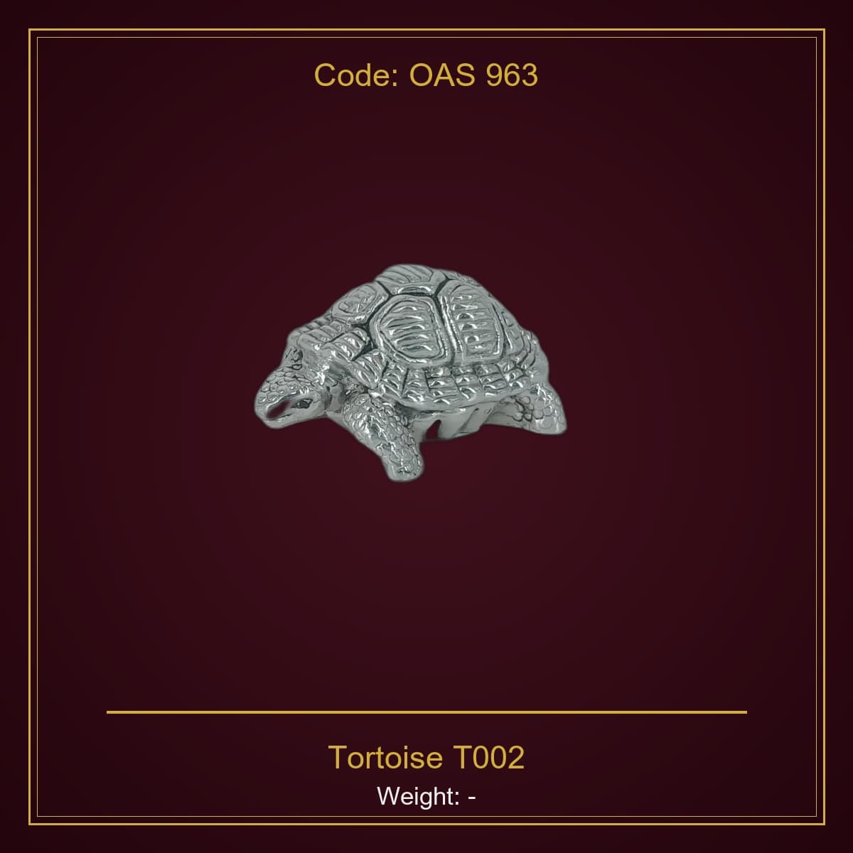 999 Silver Tortoise