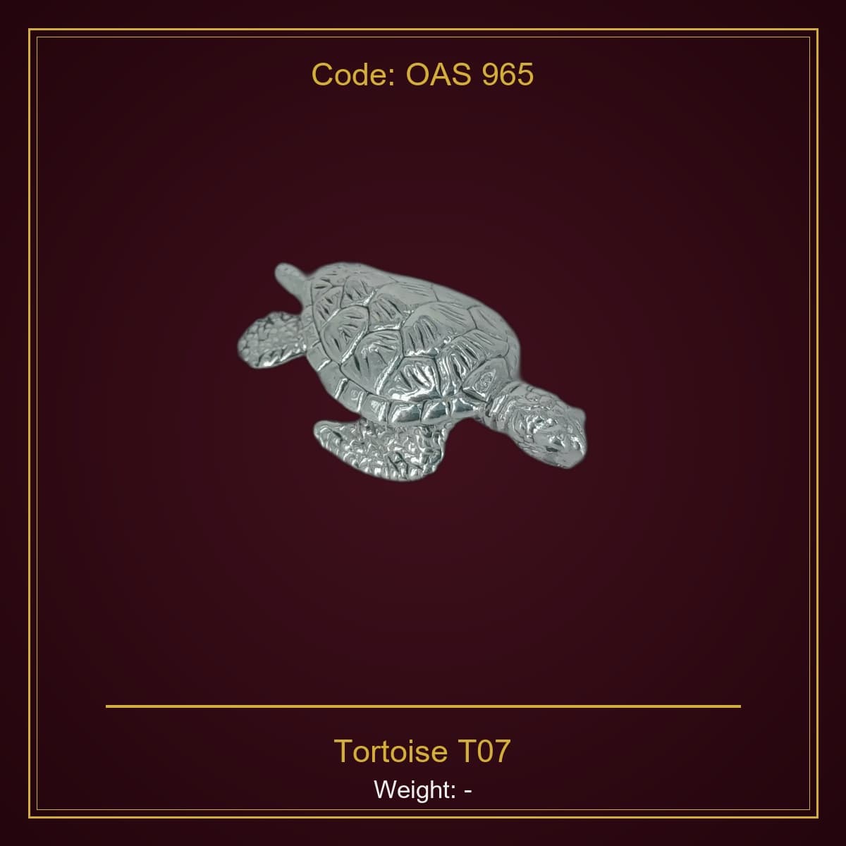 999 Silver Tortoise