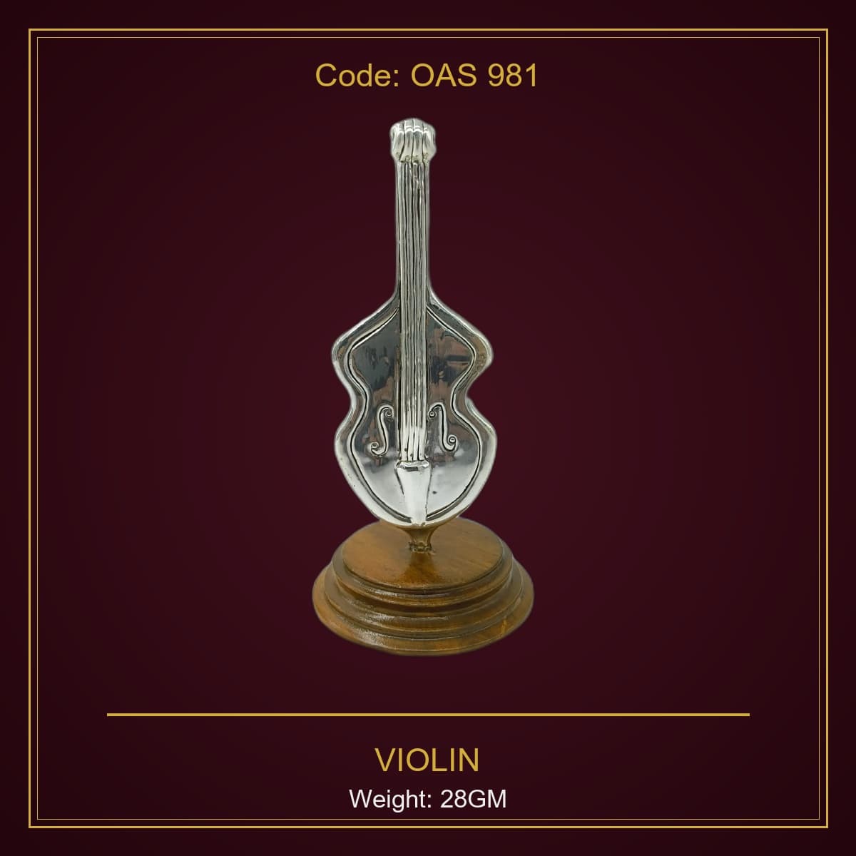 999 Silver Violin