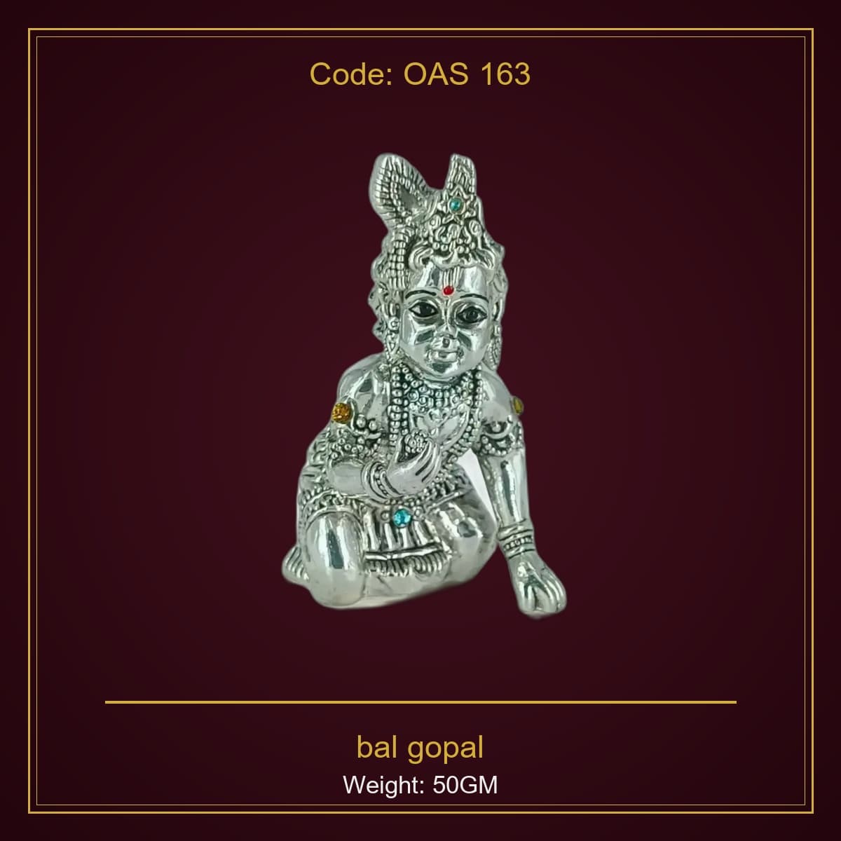 999 Silver bal gopal