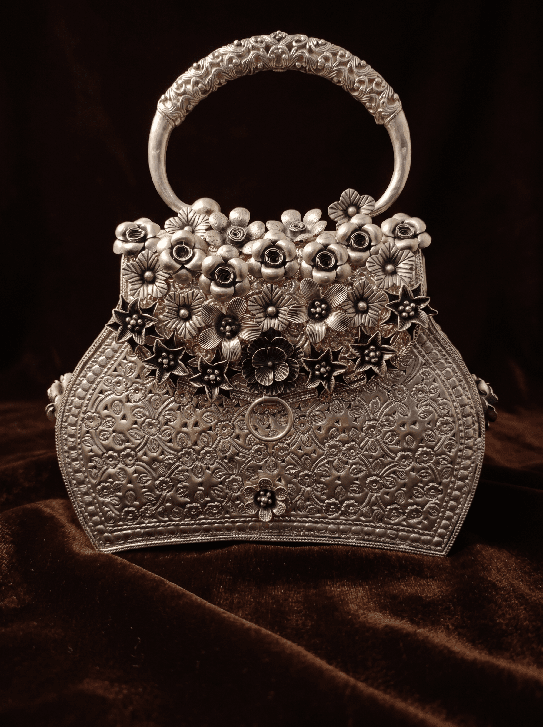 Antique 2 Tone Purse