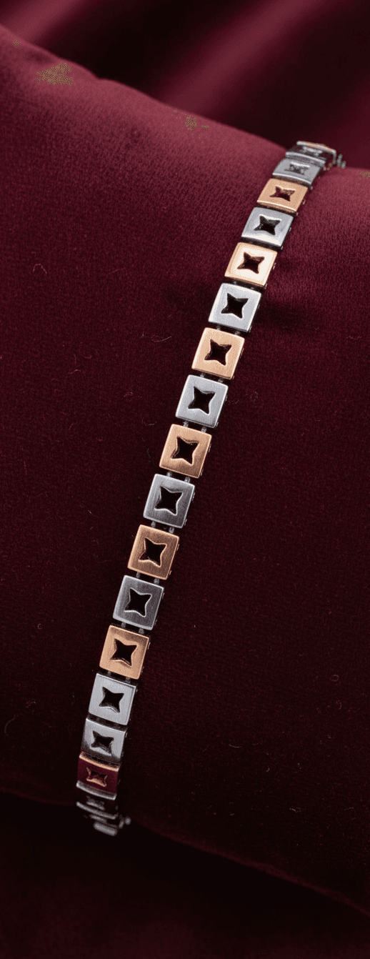 Men Bracelet 2 Tone - 25