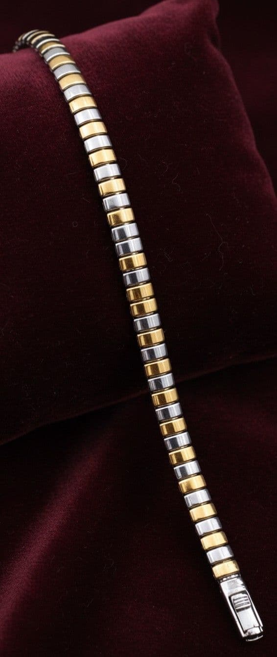 Men Bracelet 2 Tone - 26