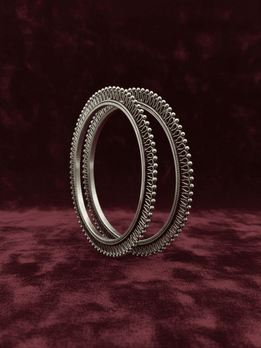 Silver Bangle - 121