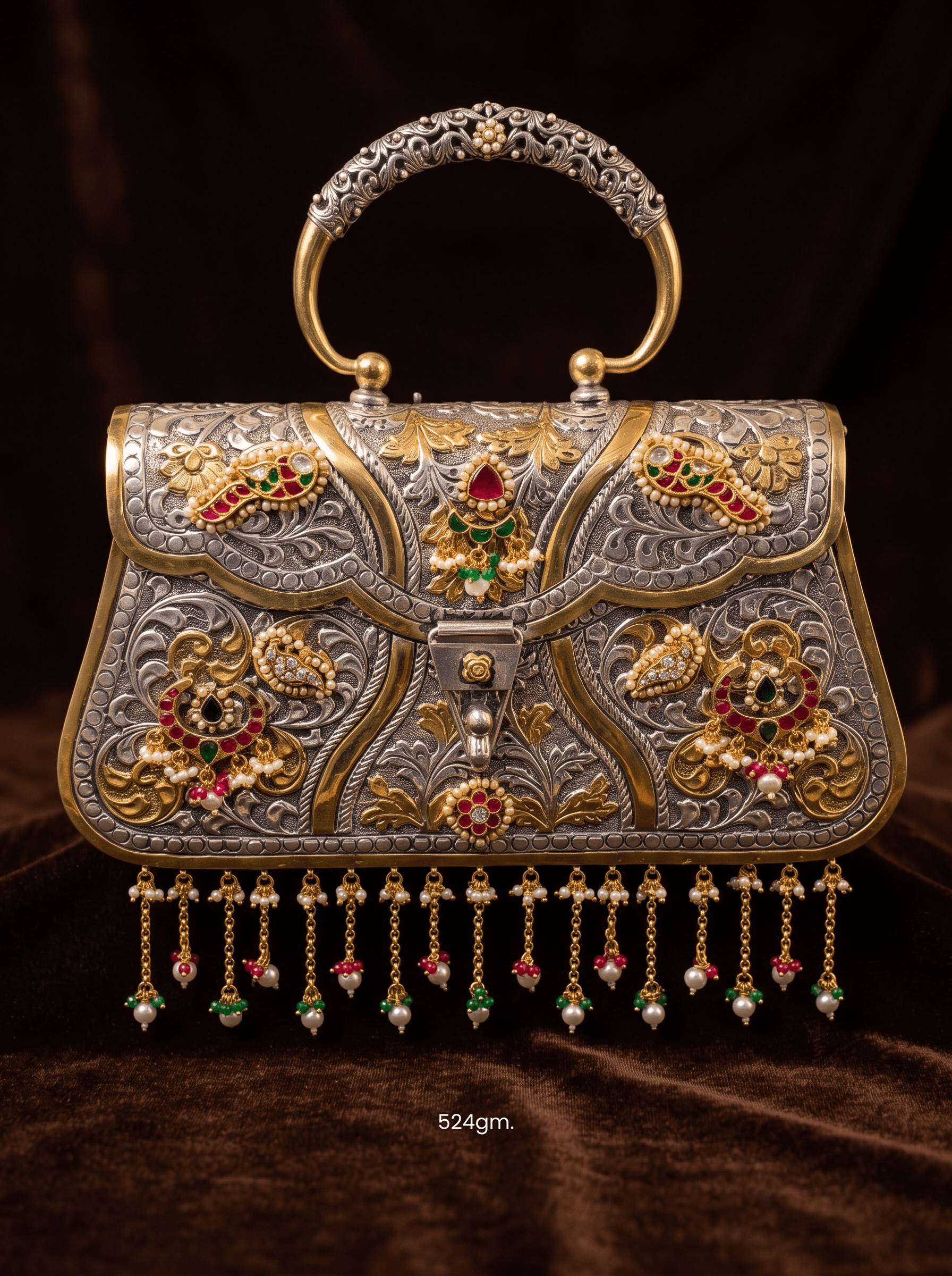 Antique 2 Tone Purse