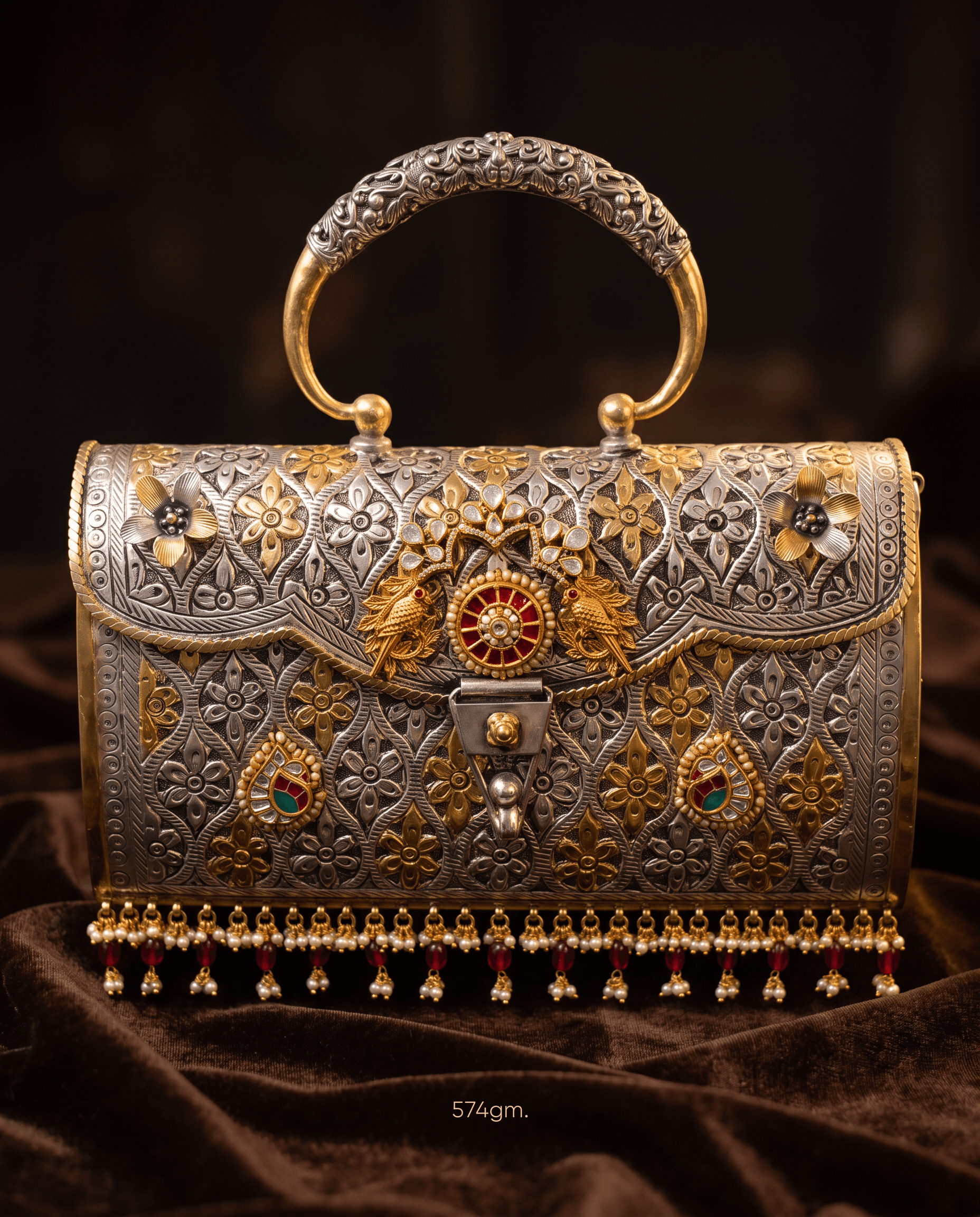 Antique 2 Tone Purse