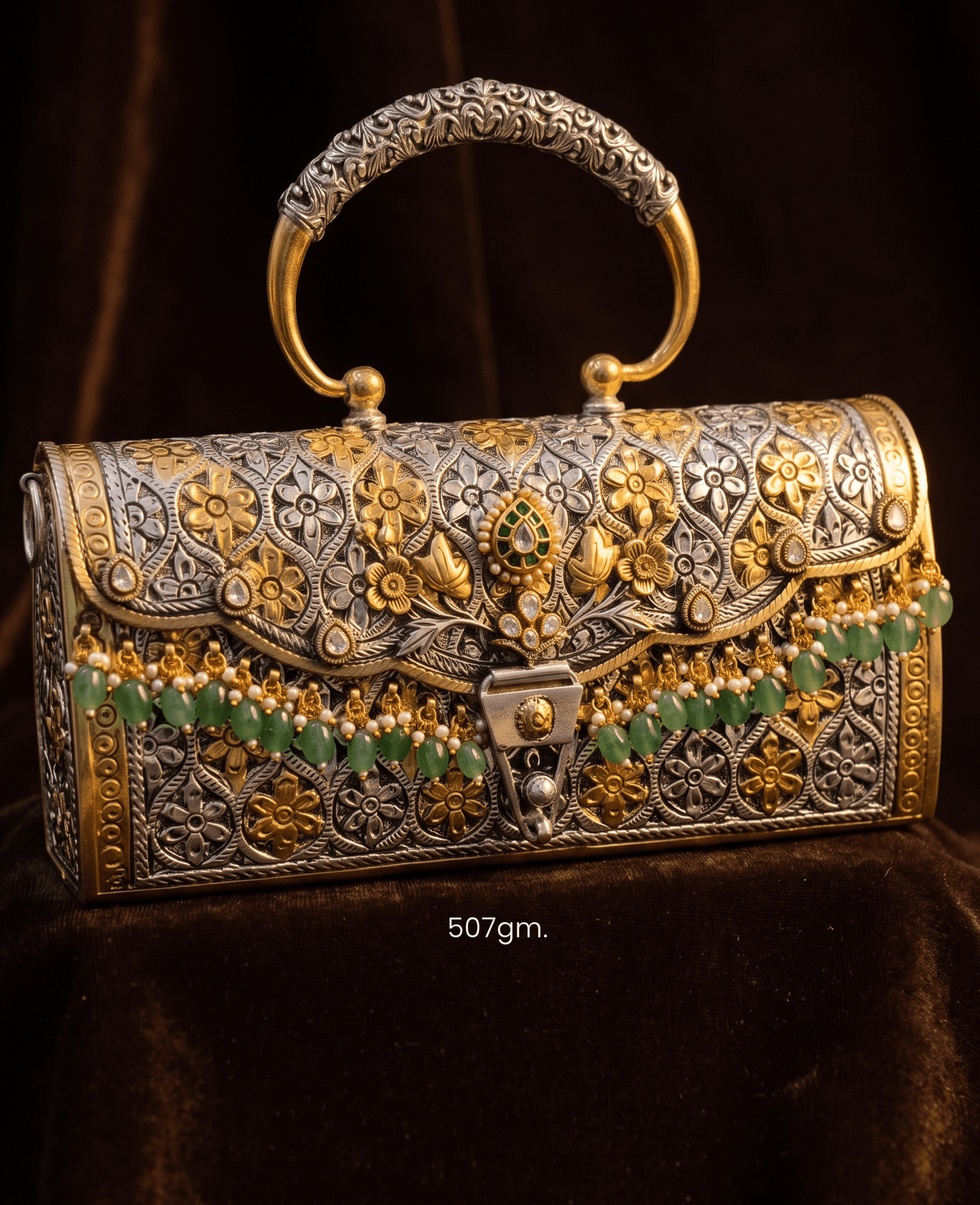 Antique 2 Tone Purse